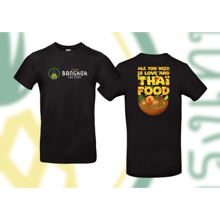 Tshirt BKF pad thaï noir