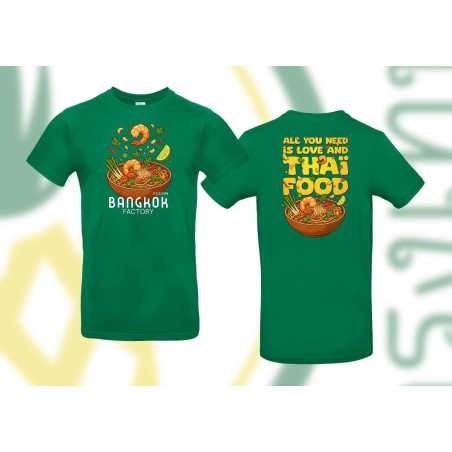Tshirt BKF pad thaï vert