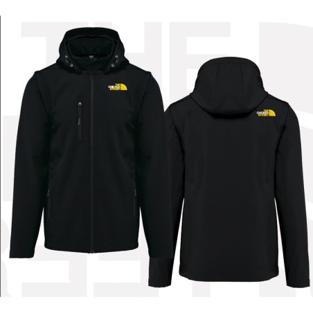 Veste Softshell avec capuche et manches amovibles