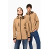 Veste Softshell 3 couches à capuche avec manches amovibles unisexe