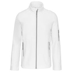 Veste softshell homme 3 couches - MANCHES LONGUES