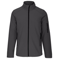 Veste softshell homme 3 couches - MANCHES LONGUES