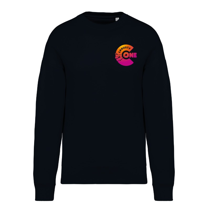 Sweat Oversize 'Mon Crousty va craquer'