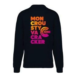 Sweat Oversize 'Mon Crousty va craquer'